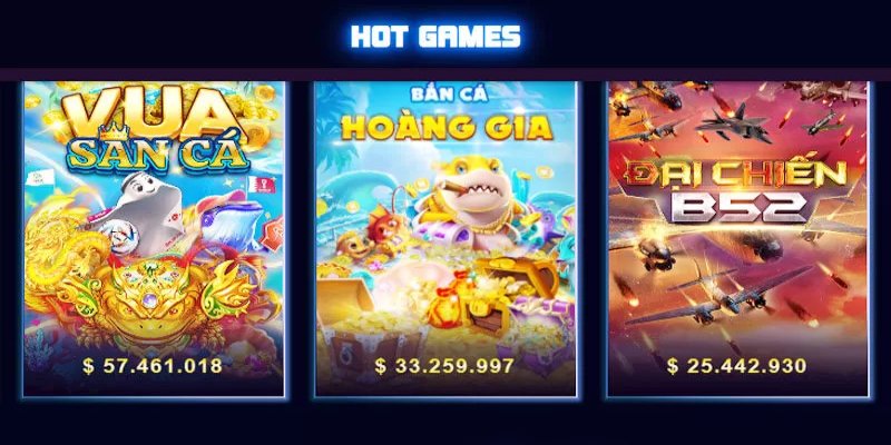 Bắn cá Hoàng Gia có nhiều cải thiện về tính năng game