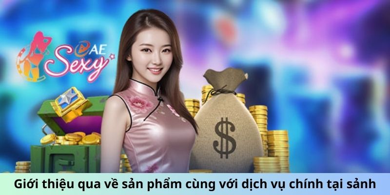 Giới thiệu qua về sản phẩm cùng với dịch vụ chính tại sảnh