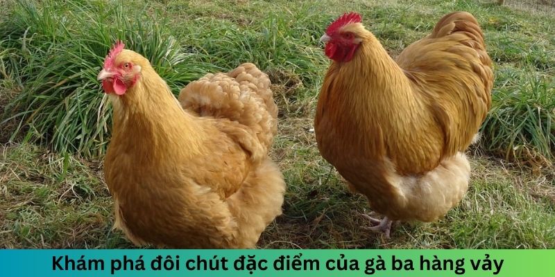 Khám phá đôi chút đặc điểm của gà ba hàng vảy