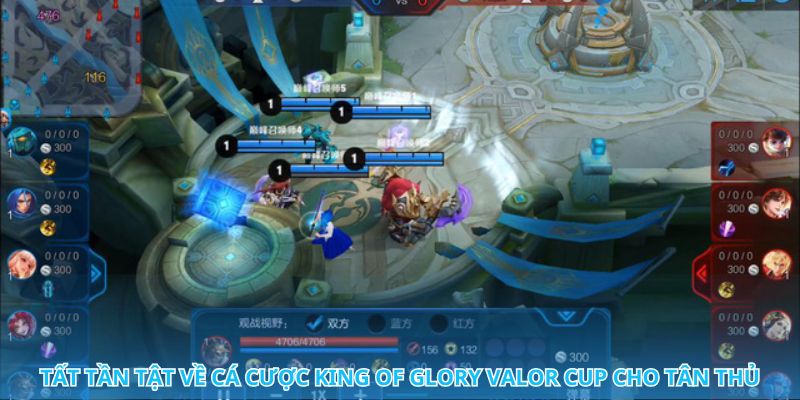 Những trận đấu không thể bỏ qua khi cá cược King of Glory Valor Cup